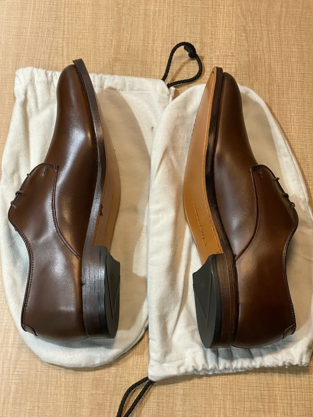 Allen Edmonds Kenilworth Derby Dress Shoes 11.5D Brown